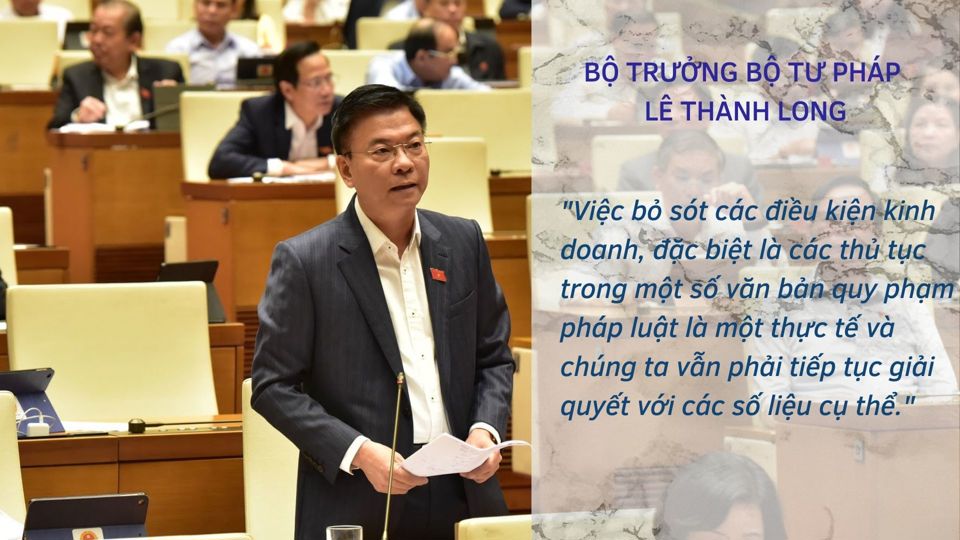 Bộ trưởng Mai Tiến Dũng: Cắt điều kiện kinh doanh này nhưng lại mọc các thủ tục khác - Ảnh 1