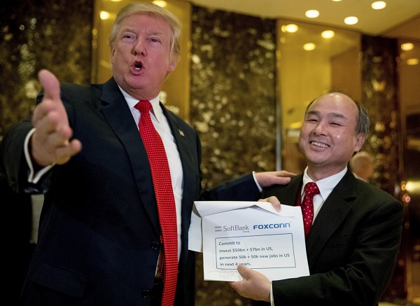 CEO Nhật Bản đầu tư 50 tỷ vào Mỹ vì ông Trump đắc cử - Ảnh 1