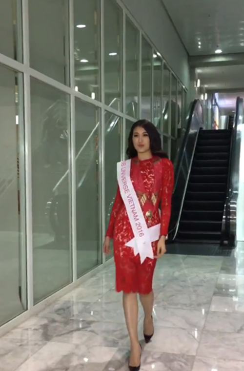 Vừa tới Philippines, Lệ Hằng được CNN ghi hình, lọt top 20 Hoa hậu Hoàn vũ - Ảnh 4