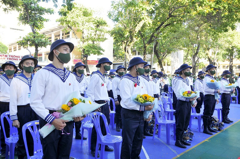 TP Hồ Chí Minh: Hơn 4.600 công dân lên đường làm nghĩa vụ với Tổ quốc - Ảnh 3