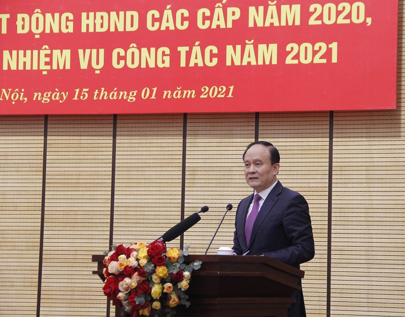 Chủ tịch HĐND TP Hà Nội: Hoạt động HĐND bám sát đời sống, kịp thời đáp ứng nguyện vọng của cử tri - Ảnh 6