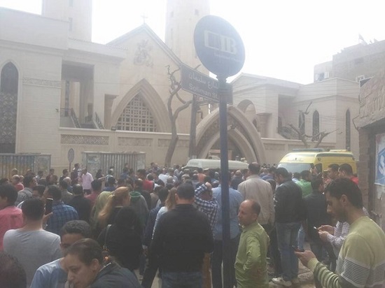 Ai Cập: Đánh bom trong nhà thờ ở Tanta, 85 người thương vong - Ảnh 1
