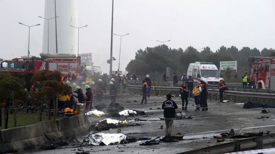 Rơi trực thăng ở Thổ Nhĩ Kỳ, 5 người thiệt mạng - Ảnh 1