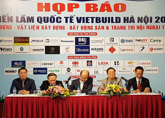 Triển lãm Quốc tế Vietbuild Hà Nội 2017 khai mạc vào 15/3 - Ảnh 1