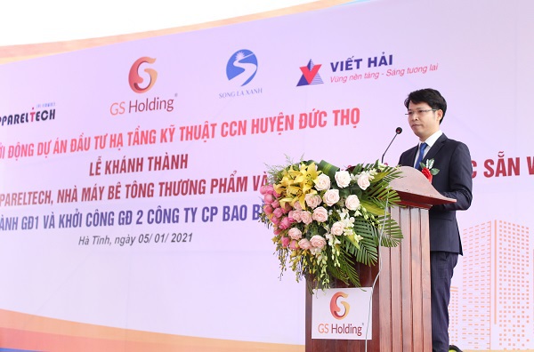 GS Holding khởi động dự án đầu tư hạ tầng Cụm công nghiệp trên quê hương Tổng Bí thư Trần Phú - Ảnh 1
