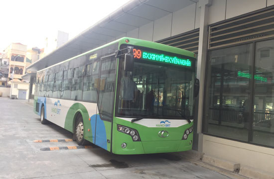 Tuyến buýt BRT sẽ vận hành đúng hẹn - Ảnh 1