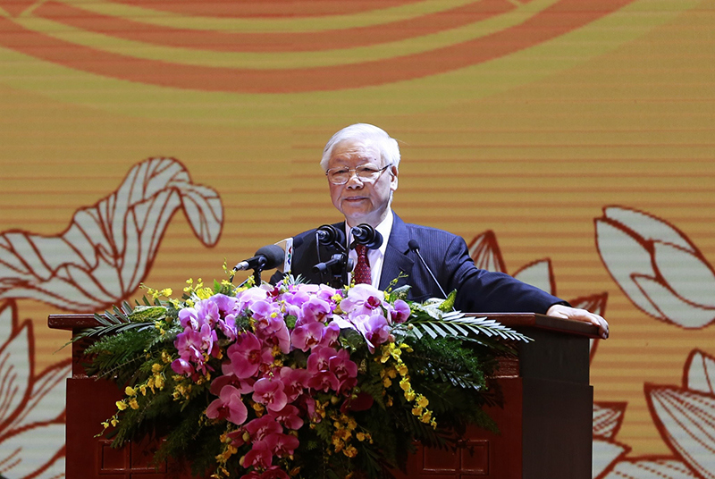 Tổng Bí thư, Chủ tịch nước Nguyễn Phú Trọng: Đoàn kết làm nên sức mạnh vô địch của dân tộc Việt Nam - Ảnh 1