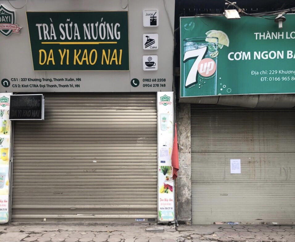Quận Thanh Xuân: Tuyên truyền đóng cửa di tích, trà đá, cà phê phòng dịch Covid-19 - Ảnh 2