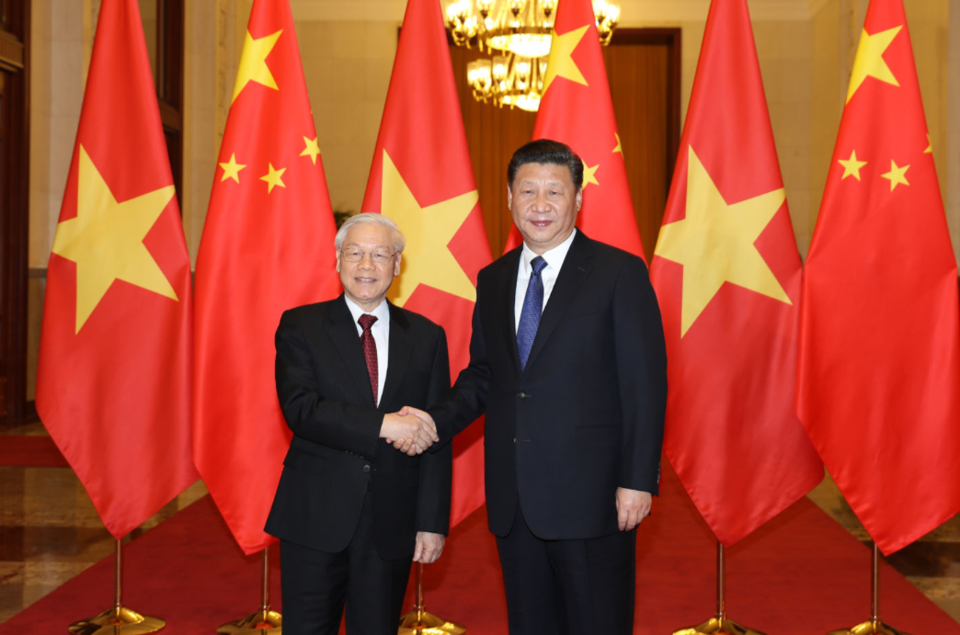 Tổng Bí thư, Chủ tịch Trung Quốc Tập Cận Bình chúc mừng Tổng Bí thư Nguyễn Phú Trọng - Ảnh 1