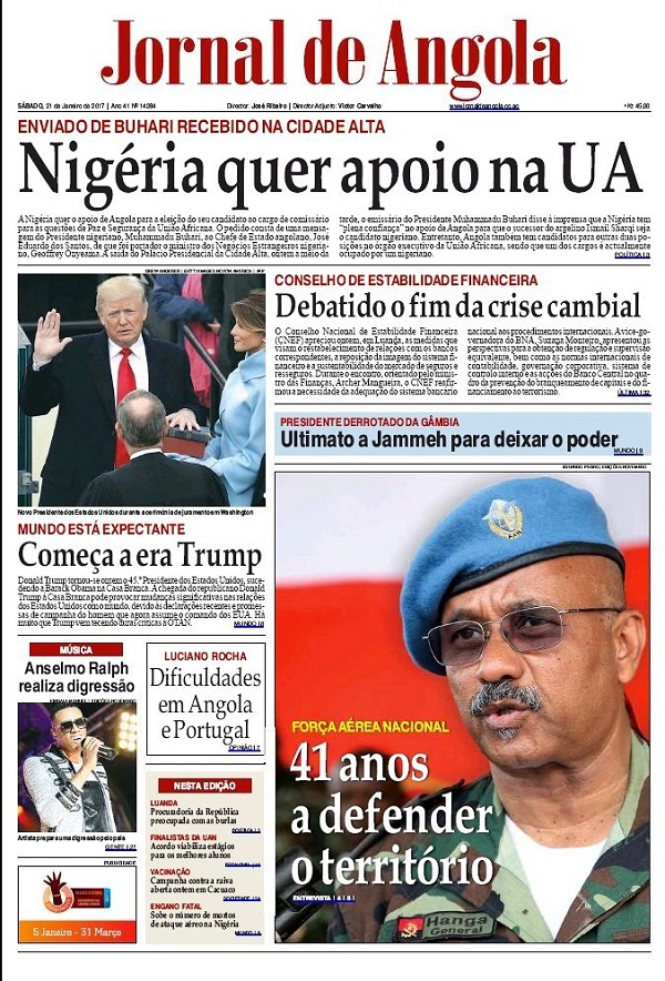 Lễ nhậm chức của ông Trump trên trang nhất báo chí quốc tế - Ảnh 2