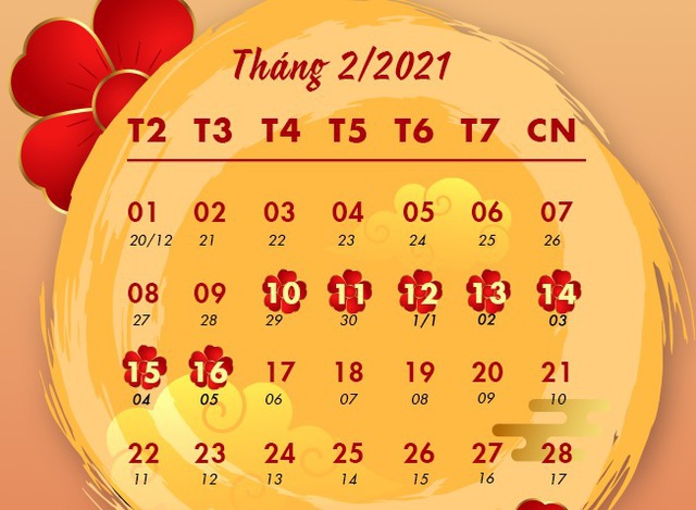 Hà Nội: Cán bộ, công chức, viên chức, người lao động được nghỉ 7 ngày dịp Tết Nguyên đán Tân Sửu 2021 - Ảnh 1
