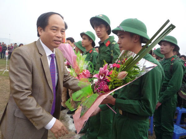 Huyện Thanh Oai hoàn thành 100% chỉ tiêu giao quân năm 2017 - Ảnh 2