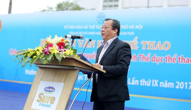 Hơn 5.000 người cao tuổi Thủ đô đồng diễn thể dục xác lập kỷ lục Việt Nam - Ảnh 2