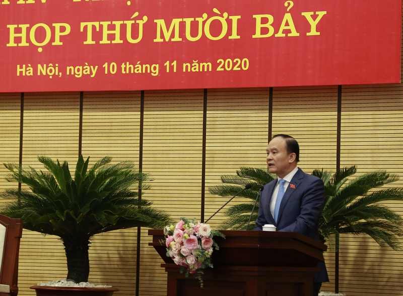HĐND TP Hà Nội: Thông qua Nghị quyết về Điều chỉnh kế hoạch đầu tư công năm 2019 kéo dài sang năm 2020 và kế hoạch đầu tư phát triển ngân sách TP - Ảnh 1