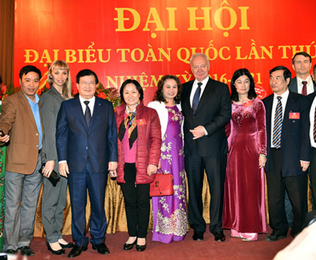 Phó Thủ tướng Trịnh Đình Dũng dự Đại hội Hội Hữu nghị Việt-Nga - Ảnh 1