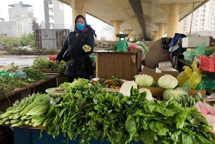 Chợ Hà Nội ngày 28 Tết: Nguồn cung thực phẩm dồi dào, giá rẻ hơn ngày thường - Ảnh 2