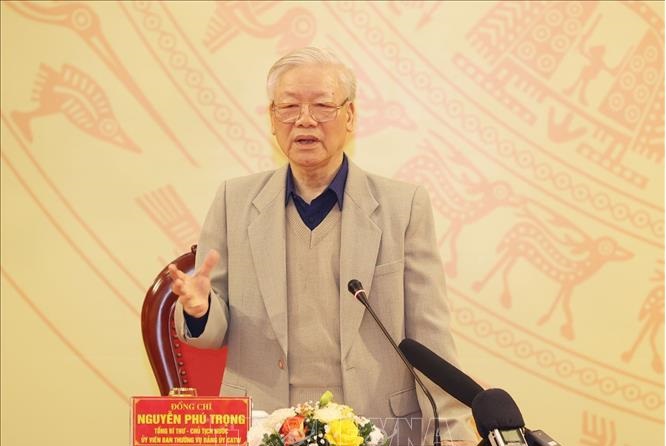 Tổng Bí thư, Chủ tịch nước Nguyễn Phú Trọng: Xây dựng người Công an trong sạch, lành mạnh - Ảnh 1