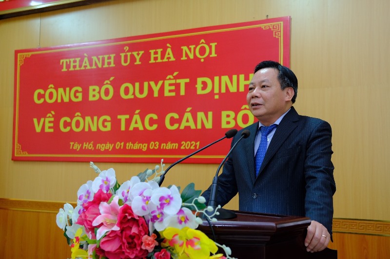 Bà Lê Thị Thu Hằng được phân công làm Bí thư Quận ủy Tây Hồ - Ảnh 3