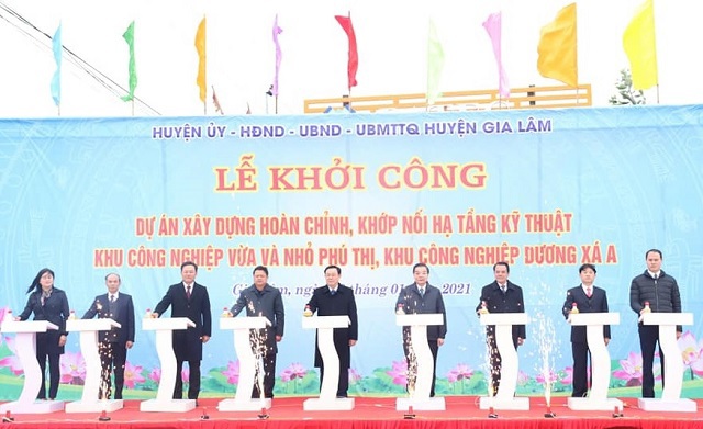 Huyện Gia Lâm khánh thành công trình chào mừng Đại hội Đảng toàn quốc - Ảnh 3