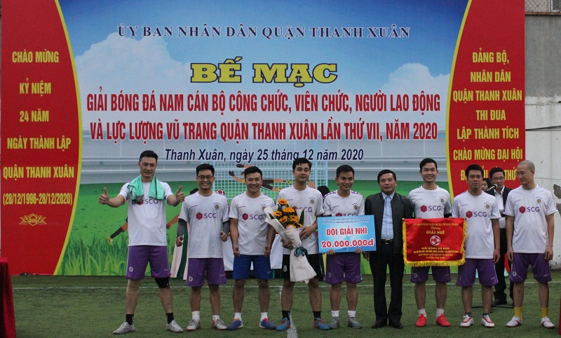 Xác định đội vô địch Giải bóng đá quận Thanh Xuân - Ảnh 3