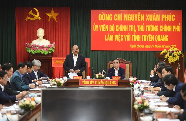 Thủ tướng Chính phủ: Tuyên Quang phải là hình mẫu về phát triển kinh tế lâm nghiệp - Ảnh 1