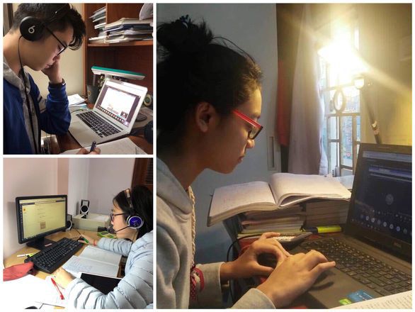 Trường THCS & THPT Nguyễn Tất Thành triển khai học dạy trực tuyến trên phần mềm Office 365 - Ảnh 1