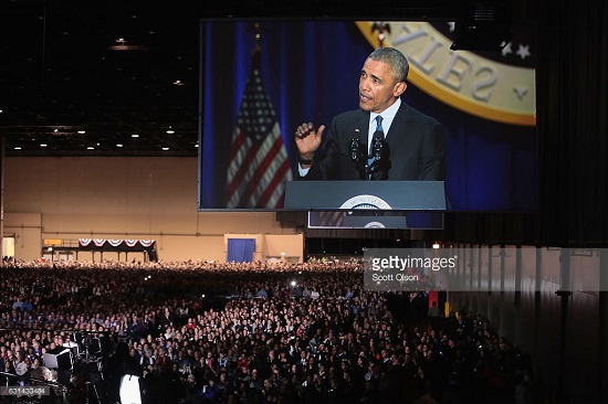 Người dân Mỹ xúc động trước bài phát biểu cuối cùng của ông Obama - Ảnh 6
