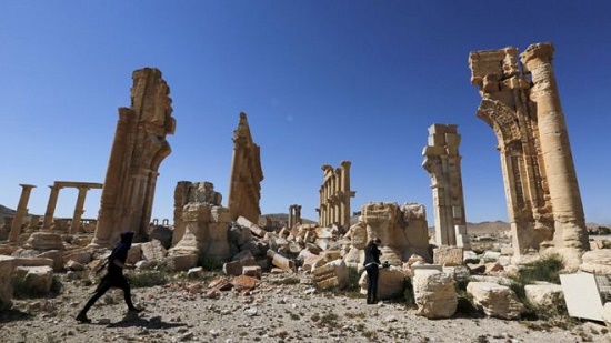Nghi vấn sử dụng vũ khí hóa học đẩy lùi IS tại Palmyra - Ảnh 1