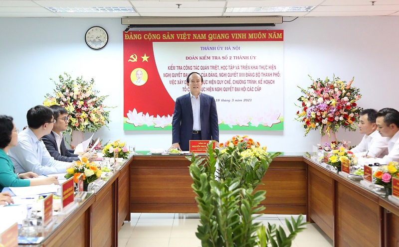 Phó Bí thư Thành ủy Nguyễn Ngọc Tuấn: UDIC khai thác triệt để tiềm năng, thế mạnh để đóng góp vào phát triển Thủ đô - Ảnh 1