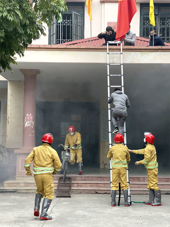 Hà Đông: Triển khai mô hình điểm “Khu dân cư an toàn phòng cháy, chữa cháy” - Ảnh 4