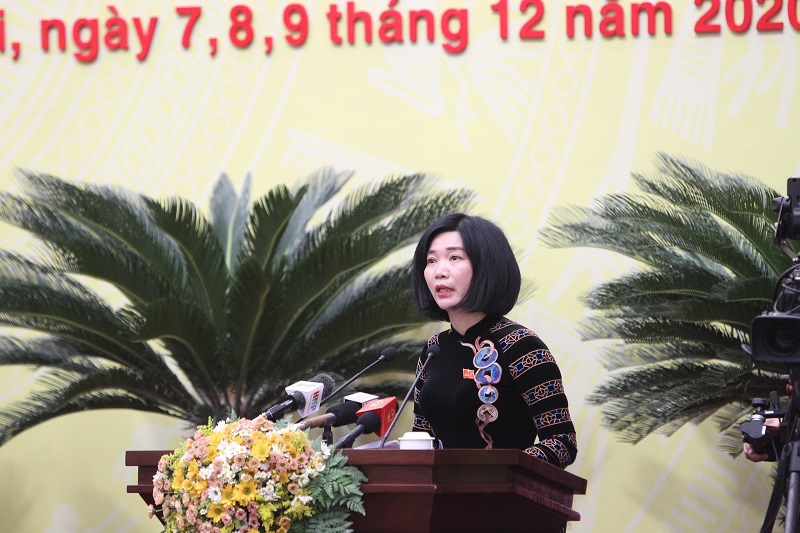 Phó Chủ tịch HĐND TP Phùng Thị Hồng Hà: HĐND Thành phố Hà Nội tiếp tục phương châm “đổi mới, dân chủ, trách nhiệm, hiệu quả, vì dân” - Ảnh 1