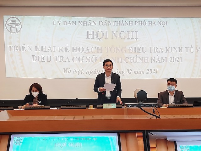 Hà Nội bắt đầu triển khai tổng điều tra kinh tế năm 2021 - Ảnh 1