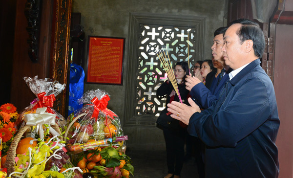 Lãnh đạo TP Hà Nội dâng hương tưởng niệm Tổng đốc Nguyễn Tri Phương - Ảnh 3