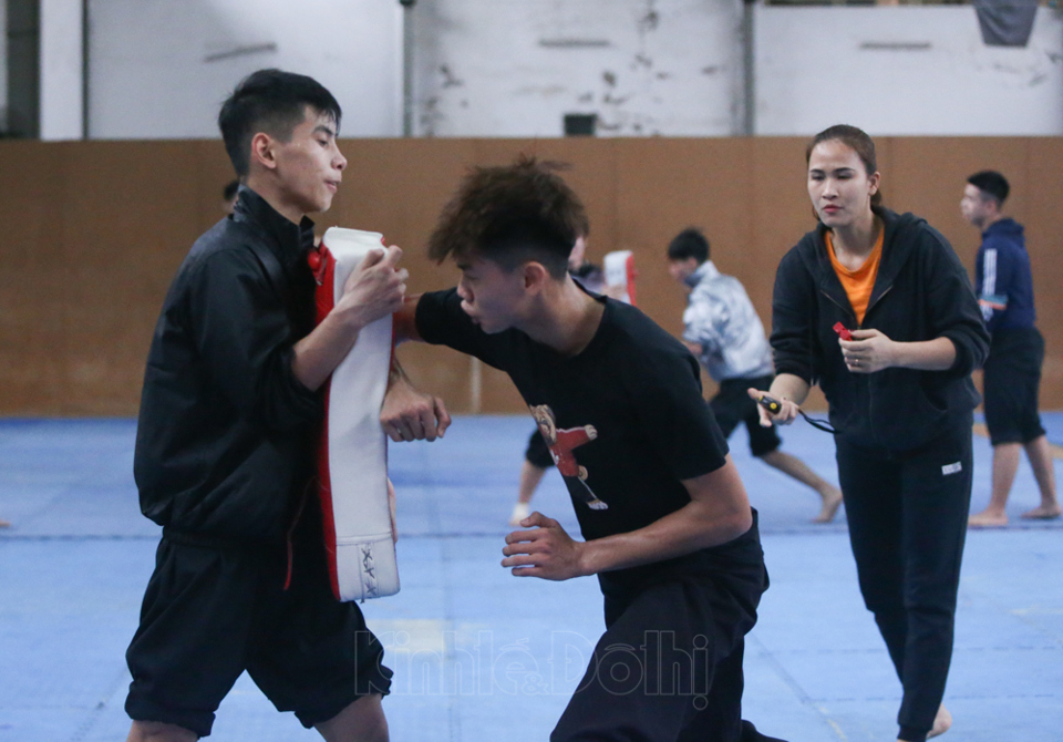 [Ảnh] Đội Pencak silat Hà Nội gấp rút rèn thể lực chuẩn bị cho giải VĐQG 2021 - Ảnh 2