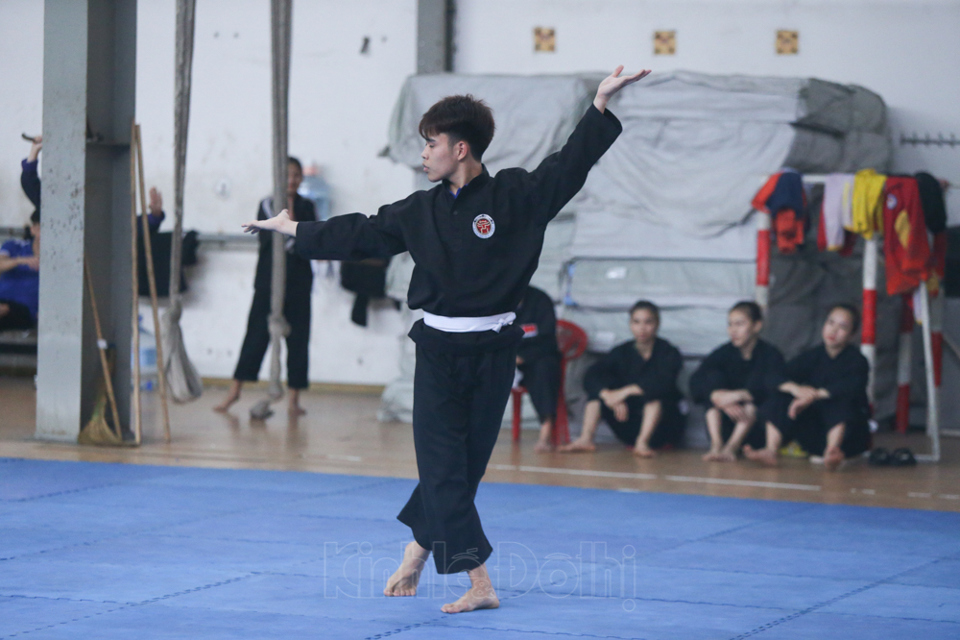 [Ảnh] Đội Pencak silat Hà Nội gấp rút rèn thể lực chuẩn bị cho giải VĐQG 2021 - Ảnh 5