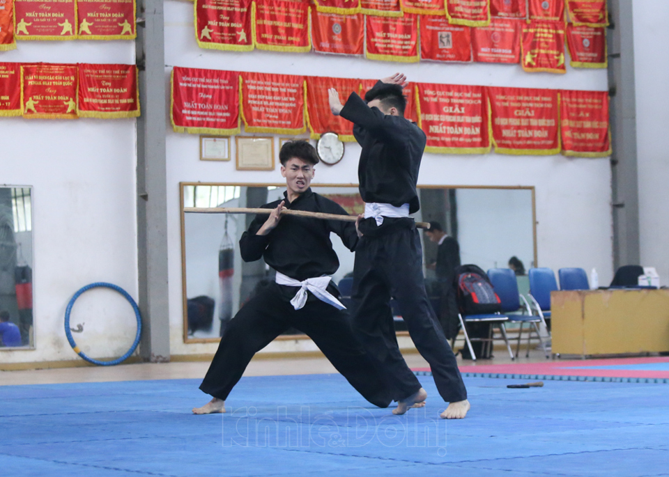 [Ảnh] Đội Pencak silat Hà Nội gấp rút rèn thể lực chuẩn bị cho giải VĐQG 2021 - Ảnh 8