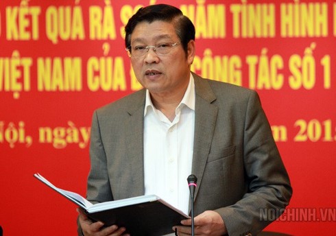 Trưởng Ban Nội chính T.Ư Phan Đình Trạc được bầu vào Bộ Chính trị khóa XIII - Ảnh 1