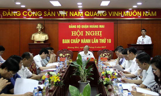 Hoàng Mai: Quý I thu ngân sách đạt gần 1.200 tỷ đồng, bằng 26% dự toán - Ảnh 1