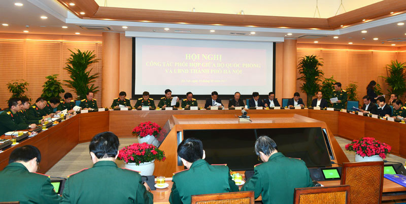 Bộ Quốc phòng và Hà Nội phối hợp thực hiện nhiệm vụ quân sự, quốc phòng - Ảnh 2