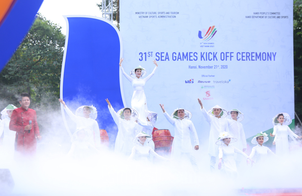[Ảnh] Sao la chính thức là biểu tượng của SEA Games 31 - Ảnh 1