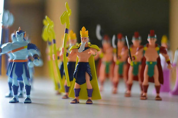 Thổi hồn cho đồ chơi thần thoại Việt qua công nghệ 3D - Ảnh 1