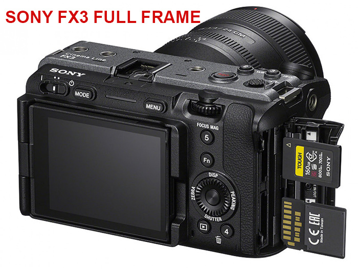 Sony công bố máy ảnh FX3 Full Frame giá 3.900 USD - Ảnh 1