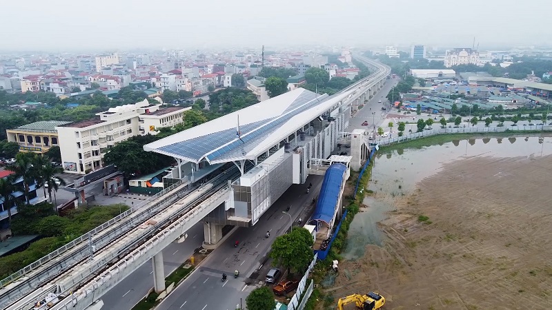 [Ảnh] Cận cảnh lắp đặt máy đào hầm TBM đầu tiên tuyến metro đoạn Nhổn - Ga Hà Nội - Ảnh 15