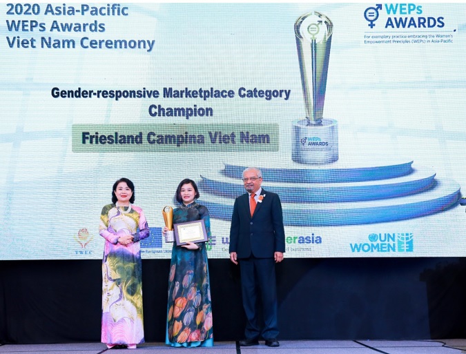 FrieslandCampina Việt Nam tự hào nhận giải thưởng trao quyền cho phụ nữ khu vực Châu Á- Thái Bình Dương - Ảnh 1
