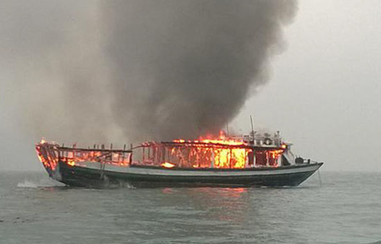 Lại xảy ra cháy tàu trên Vịnh Hạ Long - Ảnh 5