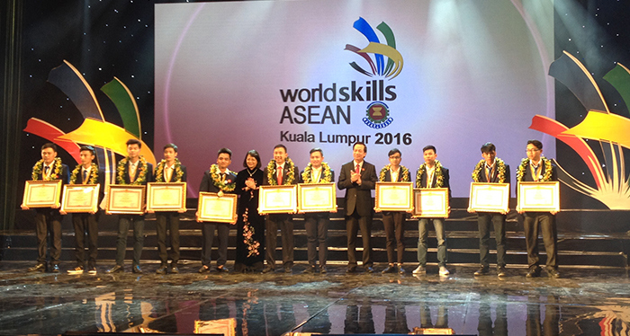 Vinh danh các thí sinh đạt giải kỳ thi tay nghề Asean lần thứ XI - Ảnh 1