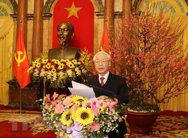 Toàn văn phát biểu của Tổng Bí thư, Chủ tịch nước Nguyễn Phú Trọng chúc Tết lãnh đạo và nguyên lãnh đạo Đảng, Nhà nước - Ảnh 1