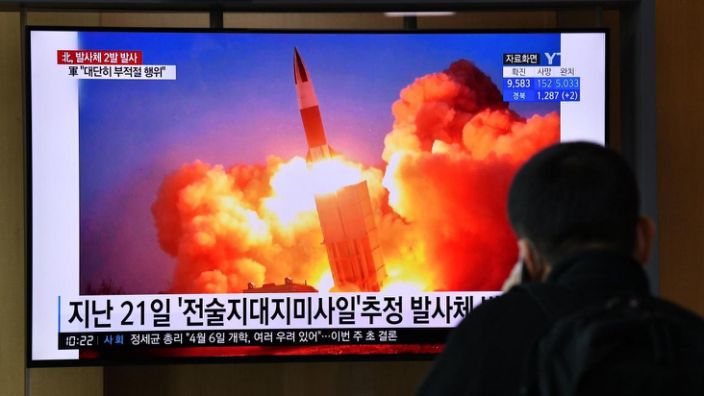 Nhà Trắng: Triều Tiên phóng thử tên lửa lần đầu tiên dưới thời Tổng thống Biden - Ảnh 1