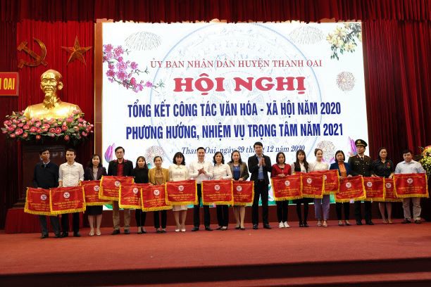 Huyện Thanh Oai: Nhiều chuyển biến tích cực về văn hóa - xã hội - Ảnh 1