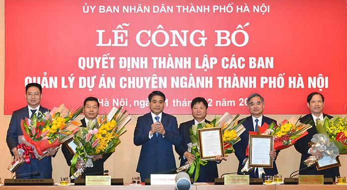 Hà Nội thành lập 5 Ban Quản lý dự án chuyên ngành - Ảnh 1